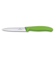 Victorinox SwissClassic 10cm Soyma Bıçağı Yeşil 6.7736.L4