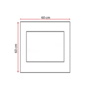 %100 Pamuk 60x60 Banyo Paspası