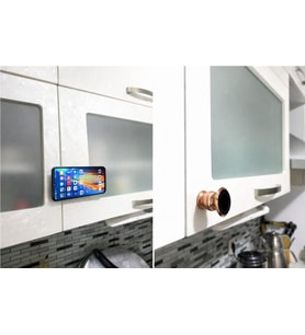 Metal Telefon Tutucu Torpidoya Yapışan Mıknatıslı