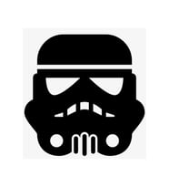 Star Wars 1 Sticker 10*10 Cm