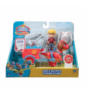 Dino Ranch Delüks Araç - Jon ve Blitz