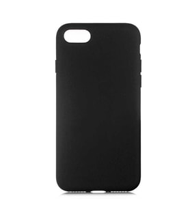 Kvy İphone 7 Plus Biye Silikon Kılıf (Siyah)