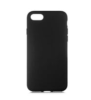 Kvy İphone 7 Plus Biye Silikon Kılıf (Siyah)