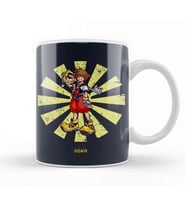 Sora Retro Japanese Kingdom Hearts Kupa Bardak Porselen
