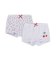Civil Girls Kız Çocuk Kiraz 2-10 Yaş 2'li Boxer - Standart