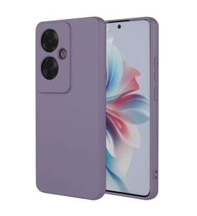 Reno 11F Kılıf First Silikon - Lila