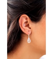 Badem Model Telkari Gümüş Kadın Küpe 201020844