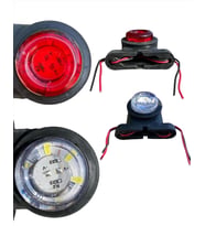 12 LEDLİ TAKOZ LED BEYAZ KIRMIZI