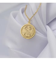 Kişiye Özel 925 Ayar Gümüş Tasarım Halloween Özel Balkabağı Figürlü Kolye (Gold) Cadılar Bayramı Özel Takı