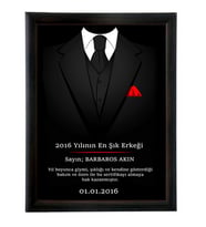 Kişiye Özel Yılın En Şık Erkeği Sertifikası