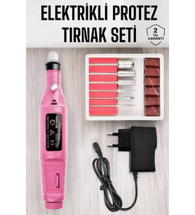 Nasır Temizleyici Manikür Pedikür Seti Elektrikli USB Girişli