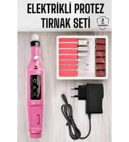 Nasır Temizleyici Manikür Pedikür Seti Elektrikli USB Girişli