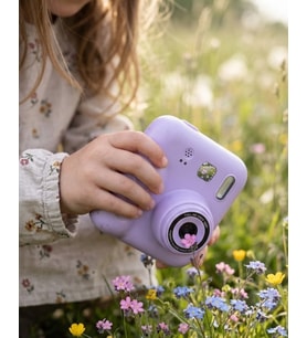 Mini Çocuk Kamerası Fotoğraf Video Çekim 4 Rulo Kağıt ve 5 Kalem Hediyeli