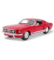 Maisto 1/24 1967 Model Ford Mustang GT Kırmızı