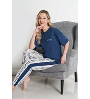 Pijadore 1682 Kadın Kısa Kollu Pijama Takım