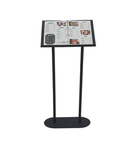 Restoran Önü Metal Menü Panosu Folder (Dosya Tipi)