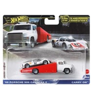 Hot Wheels Premium HRV47 Team Transport '66 Porsche 906 Carrera 6 / Carry On  (#66)