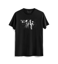 Steins;Gate Resim Baskılı Çocuk Siyah Tshirt