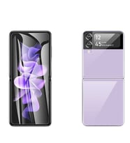 Samsung Galaxy Z Flip 3 Full Ekran Nano Ön Arka Koruyucu Narr TPU (Renksiz)
