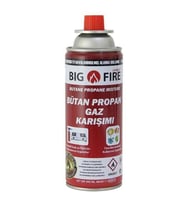 Kamp Ocak Gazı - Valfli Kartuş - Big Fire Power - 227gr - BGF-227