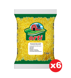 Orti Pilavlık Bulgur 1 Kg. x 6 Adet
