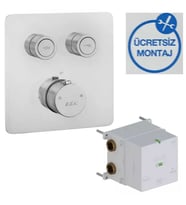 Eca Life Krom Termostatik Ank. Duş Batarya 2 Yol On/Off 102101402