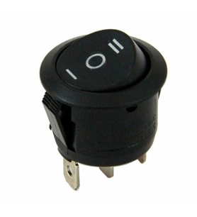 LOCWAY IC-134 Yuvarlak  Işıksız Anahtar 50 Adet