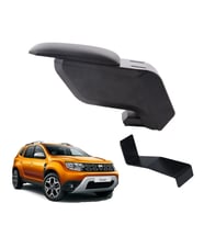 Dacia Duster 2021 Delmesiz Çelik Ayaklı Siyah Kolçak Kol Dayama