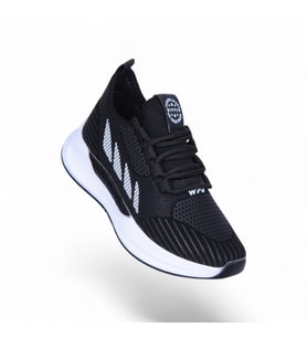 Ayakcenter 8011 Wipper Syh-Byz Cilt Erkek Sneaker Ayakkabı (Siyah)