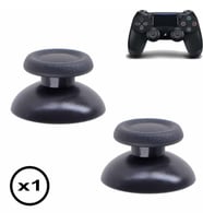 1 Adet PS4 Analog Topuz Orjinal Yedek Parça PS4 Topuz Thumb Stick v1 v2 Tüm PS4 Kollara Uyumlu (Siyah)