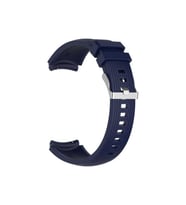 Samsung Gear S2 (20mm) Uyumlu Kordon Silikon Çizgili Spor Yumuşak KRD-18 Kayış