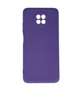 Xiaomi Redmi Note 9 5g Kılıf Nano İçi Kadife Silikon - Mor