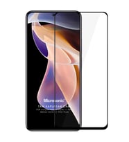 Microsonic Xiaomi Redmi Note 11 Pro Plus Tam Kaplayan Temperli Cam Ekran Koruyucu Siyah
