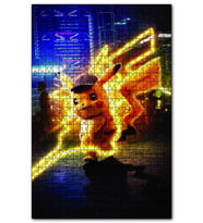 Cakapuzzle Pokemon Detective Pikachu Puzzle Yapboz MDF (Ahşap) (120 Parça)