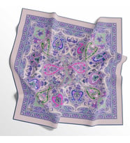 Soft Pamuk Eşarp - 05403-1018 (Saks)