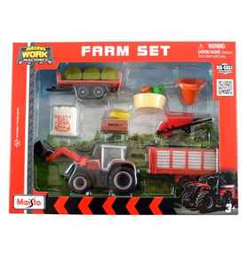 Maisto Çiftlik Seti Küçük - Massey Ferguson