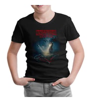 Stranger Things - Bicycle Siyah Çocuk Tshirt