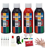 Perfection  HP 350/351/336/338/343/342 Uyumlu Kartuş Dolum Seti̇ 4 x100 G