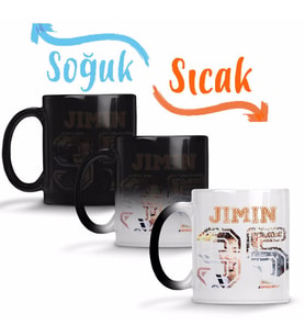 Bts Jimin 008 Sihirli Kupa Bardak Porselen