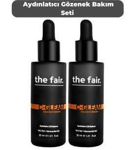 the fair. C-Gleam C Vitamini Aydınlatıcı Gözenek ve Leke Bakım Serumu 