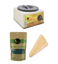 Ege Sir Dpr Max Ağda Makinesi + Azulen Bocuk Ağda + Spatula x 5