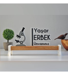 Ofis İsimliği 2 , Masa isimliği, İsimlik , Meslek İsimliği (Model 18)