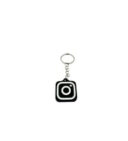 NFC Anahtarlık - İnstagram Anahtarlık Siyah (Büyük Boy 4,5 cm)