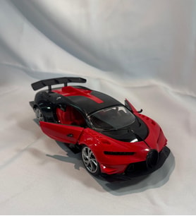 1:16 Ölçekli Uzaktan Kumandalı Lüks Spor Araç, Işıklı ve Açılabilir Kapılı, 27 MHz Frekanslı, Çocuklar İçin Eğlenceli Model