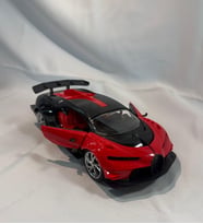 1:16 Ölçekli Uzaktan Kumandalı Lüks Spor Araç, Işıklı ve Açılabilir Kapılı, 27 MHz Frekanslı, Çocuklar İçin Eğlenceli Model