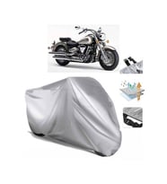 Yamaha Wild Star Xv 1600  Arka Çanta (bağlantı Tokalı) Uyumlu SolarBlock  Motosiklet Brandası Örtüsü (Siyah)