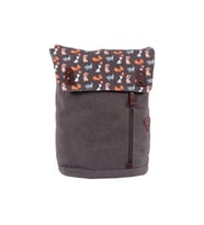 Biggdesign Dogs Vintage Laptop Sırt Çantası Gri