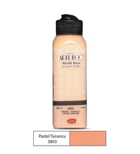 Artdeco Akrilik Boya 140 ml. 3803 Pastel Turuncu 