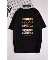 Tasarım Anime Modası Baskılı Tshirt (STD)