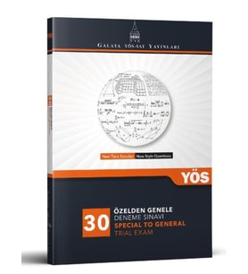 Galata YÖS-SAT Özelden Genele Deneme Sınavı